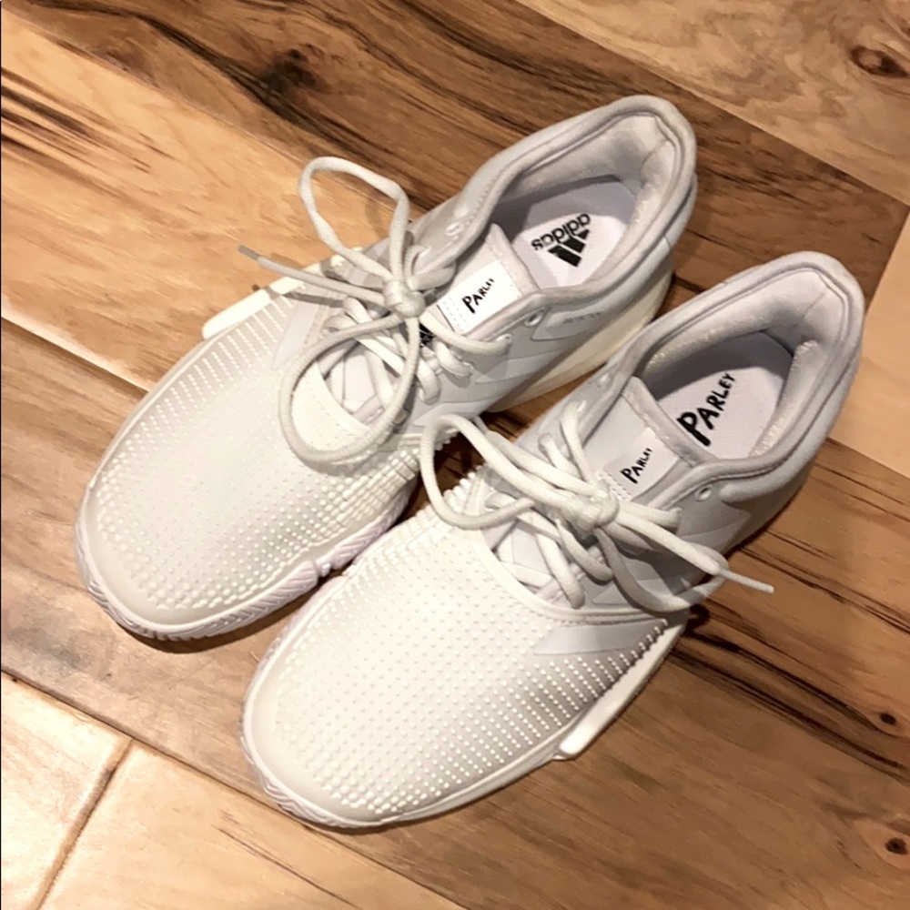 Adidas white Parley sneakers